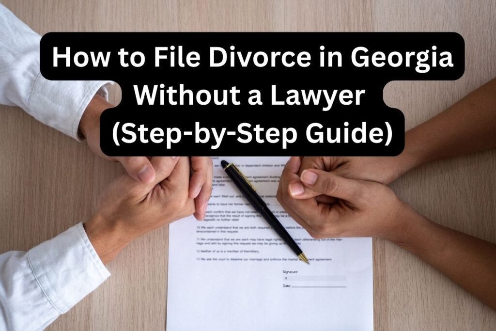 How to File Divorce in Georgia Without a Lawyer (Step-by-Step Guide)