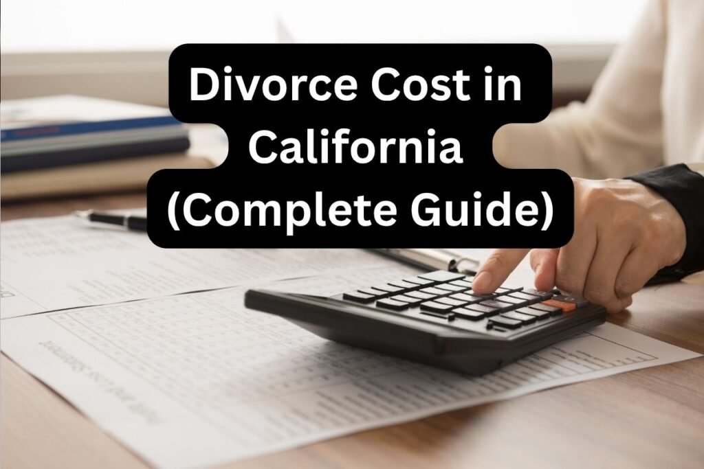 Divorce Cost in California (Complete Guide)