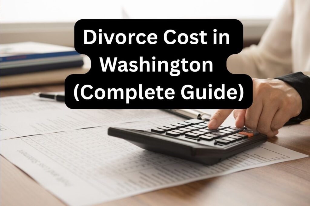 Divorce Cost in  Washington (Complete Guide)