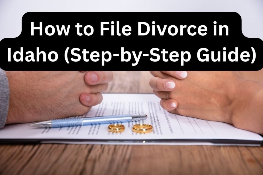 How to File Divorce in Idaho Without a Lawyer (Step-by-Step Guide)