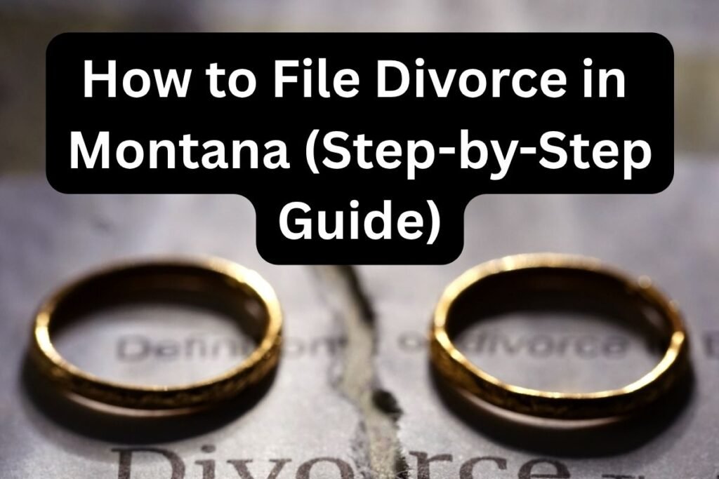 How to File Divorce in Montana Without a Lawyer (Step-by-Step Guide)