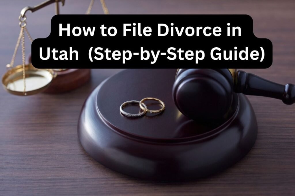 How to File Divorce in Utah Without a Lawyer (Step-by-Step Guide)